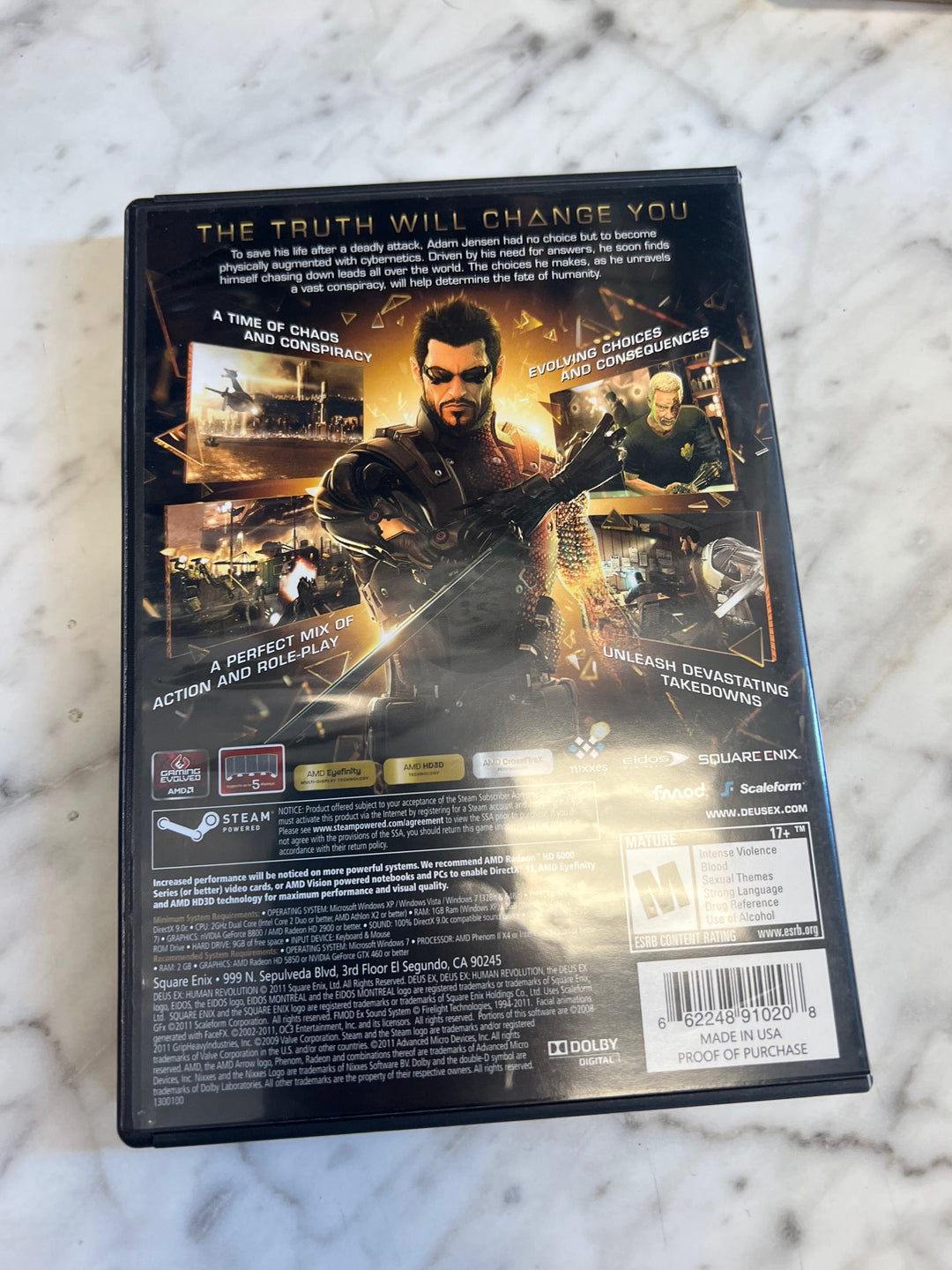 Deus Ex Human Revolution - PC PU81325
