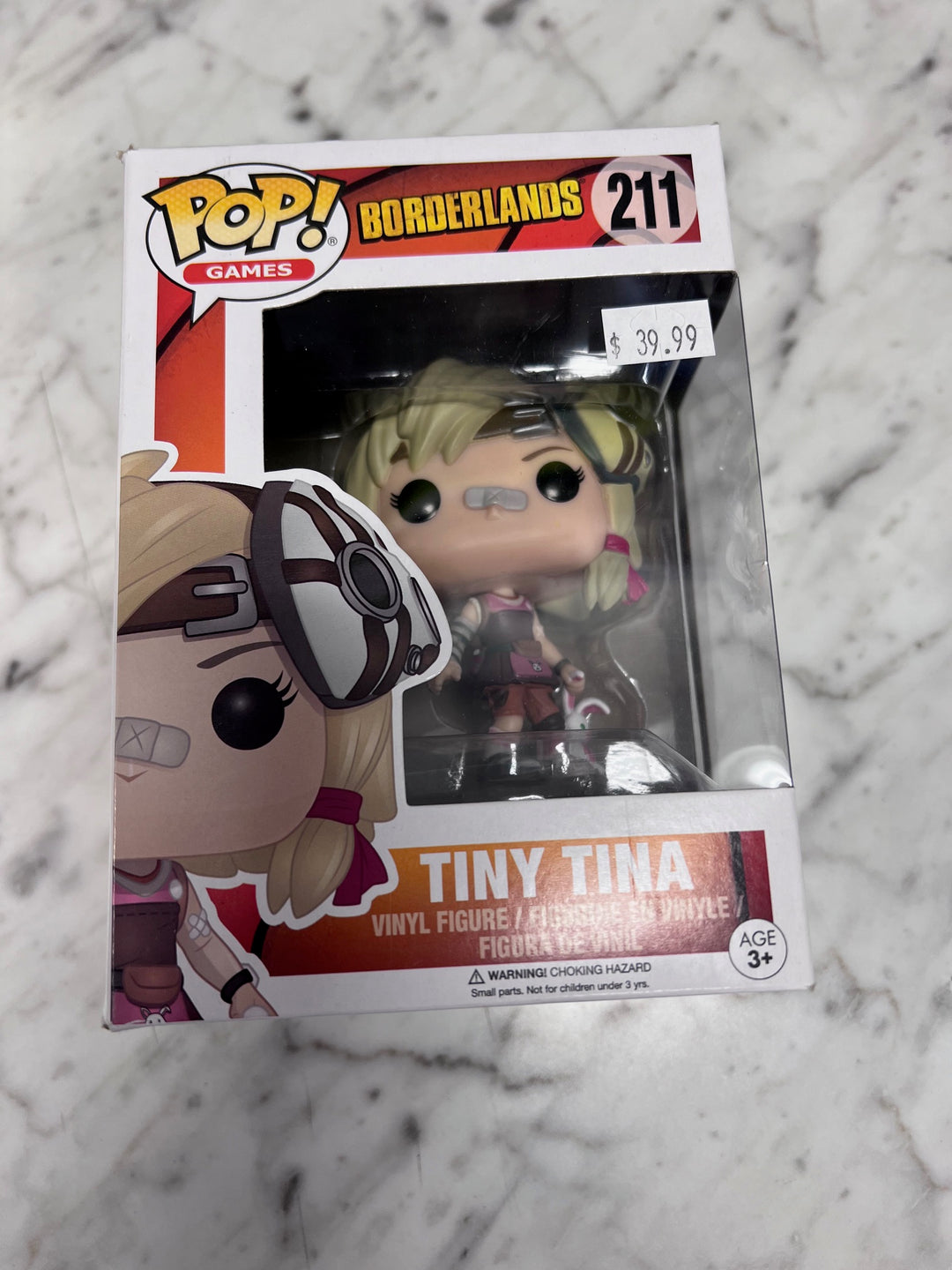Funko Pop! Tiny Tina #211 Borderlands Squished plastic FP111525