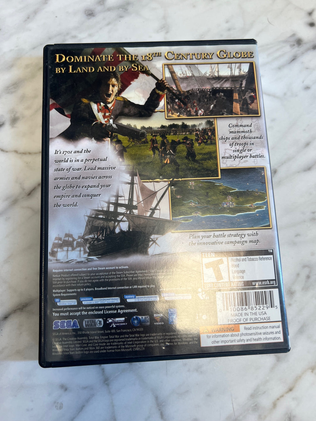 Empire Total War - PC DVD-ROM PU81325