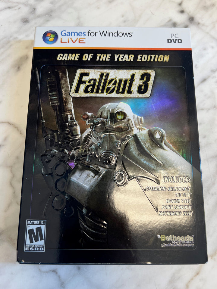 Fallout 3 Game of the Year Edition - PC DVD-ROM PU81325 – Core Gaming