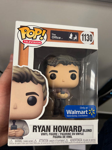 Ryan Howard Blonde Blond #1130 – The Office Pop! TV [WalMart Exclusive]