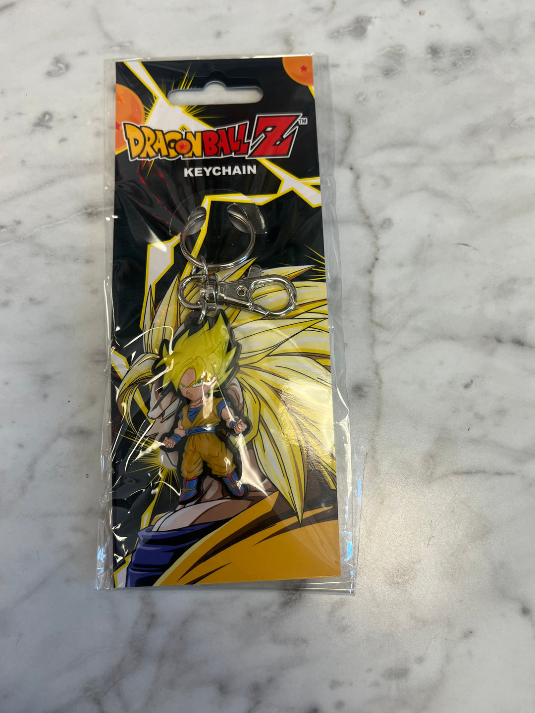 Dragon Ball Z SD SS Goku Key Chain NEW SEALED N101724