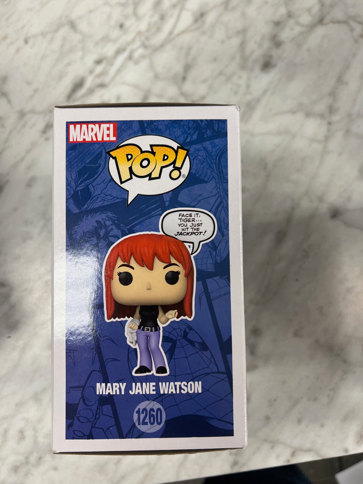 Funko Pop! Mary Jane Watson Marvel Spiderman Entertainment Earth Exclusive