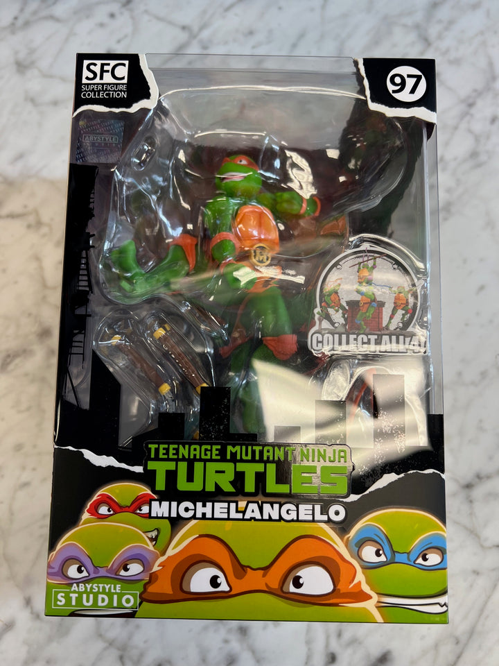 Abystyle Studio Teenage Mutant Ninja Turtles Michelangelo Figure SFC 97 - NEW NT52325