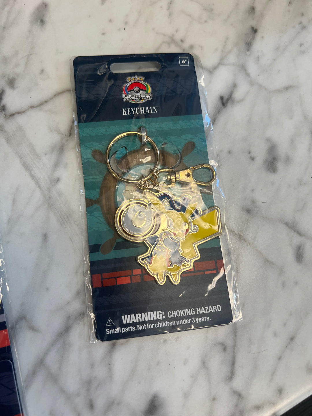 Pokemon 2015 World Championships Boston Keychain Pikachu N101724