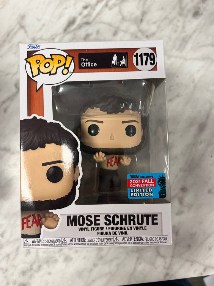 Funko Pop! Vinyl: The Office Mose Schrute 2021 Fall Convention Exclusive #1179