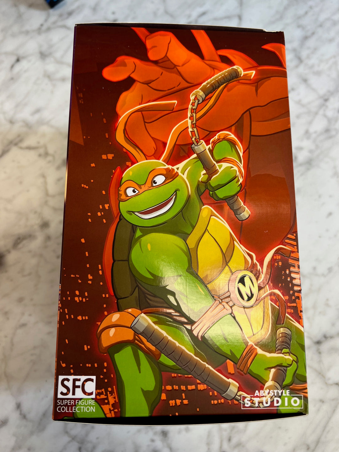 Abystyle Studio Teenage Mutant Ninja Turtles Michelangelo Figure SFC 97 - NEW NT52325