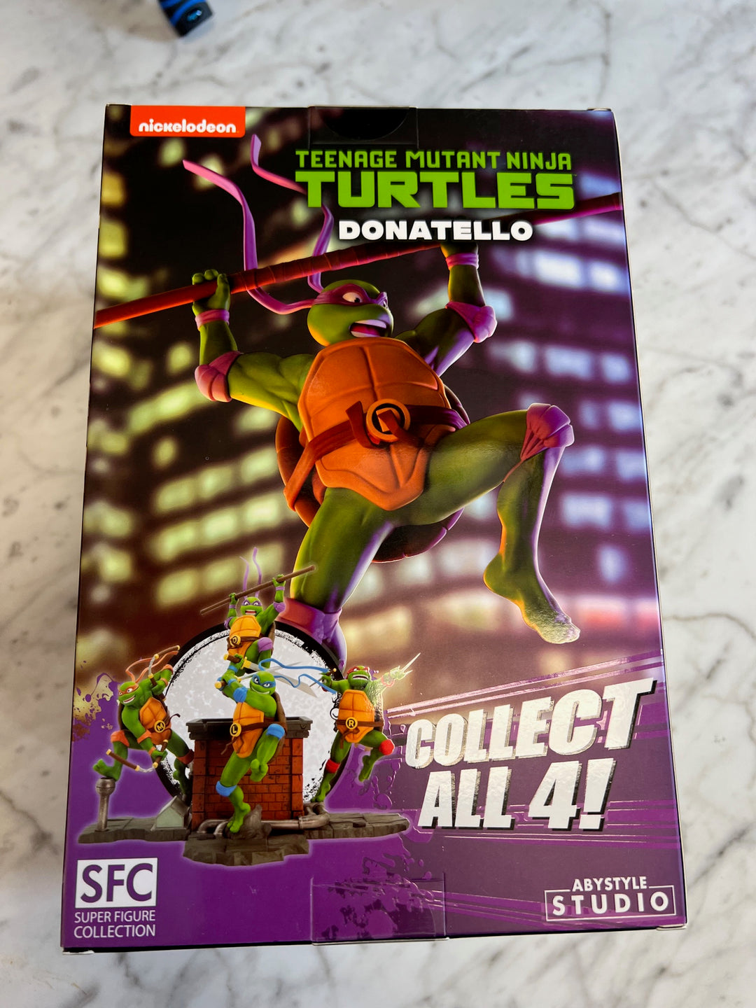 Abystyle Studio SFC Teenage Mutant Ninja Turtles Donatello 7.7" Figure New NT52325