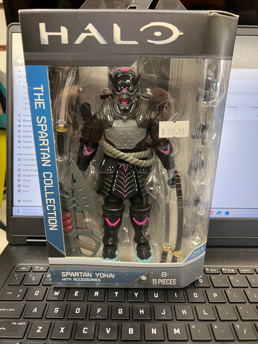 Jazwares WCT Halo Infinite: Spartan Yokai Action Figure With Accessories - Spartan Collection Series 7  NEW