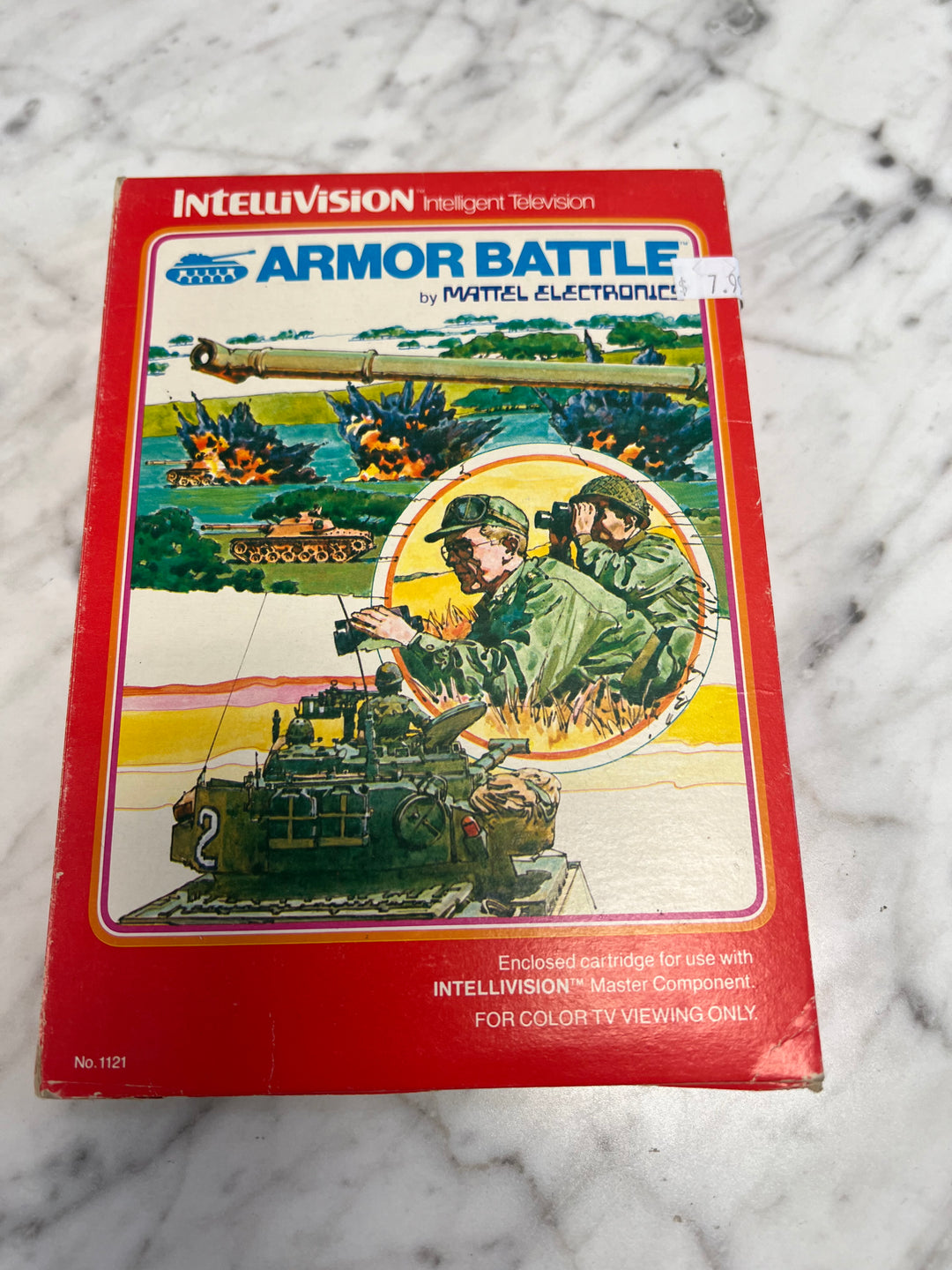 Armor Battle for Intellivision in Box with manual IN8624