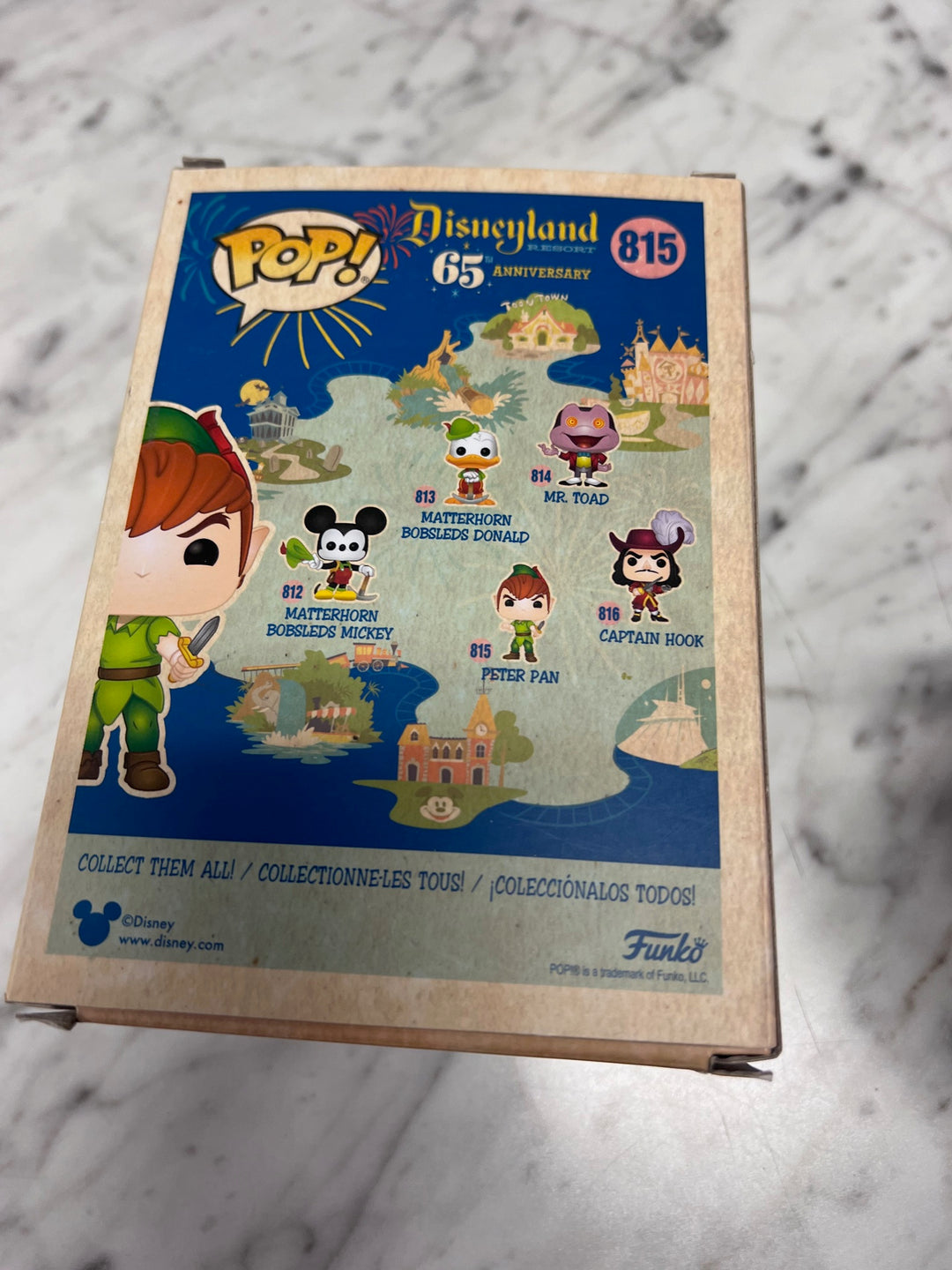 Funko Pop! Peter Pan #815 Disneyland 65th FP111525
