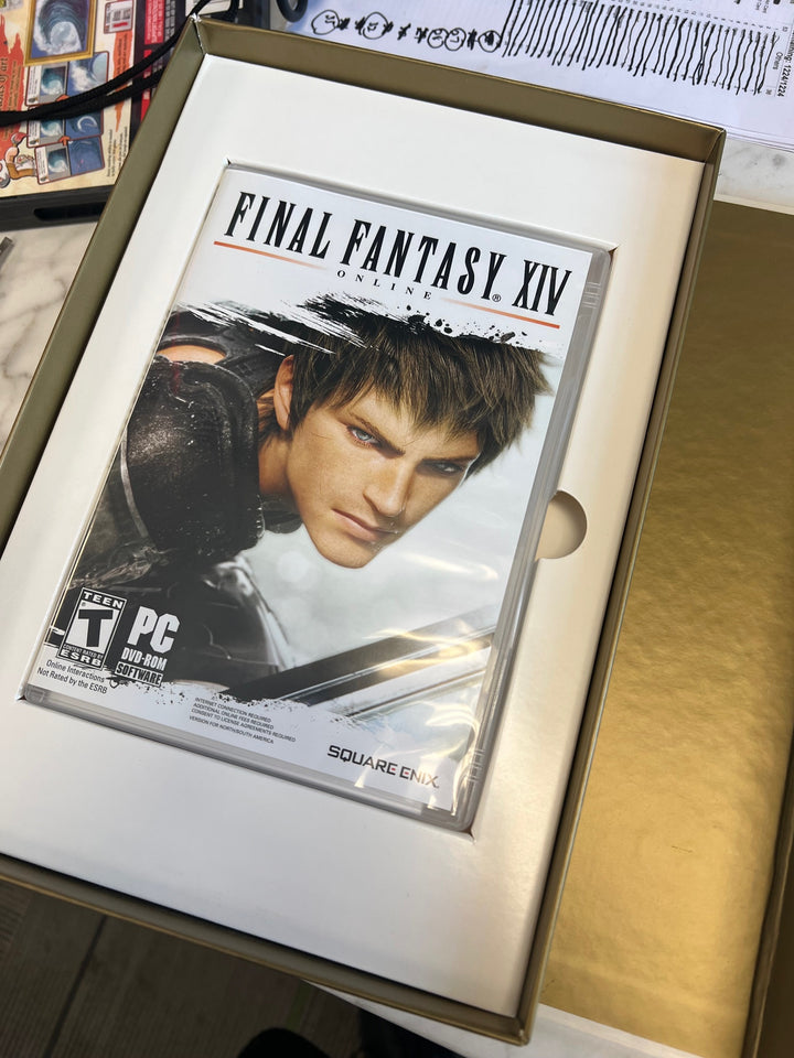 Final Fantasy XIV Online Collector's Edition PC DVD Complete PU81325