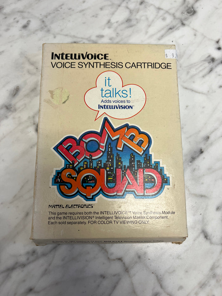 Bomb Squad for Intellivision in Box IN8624