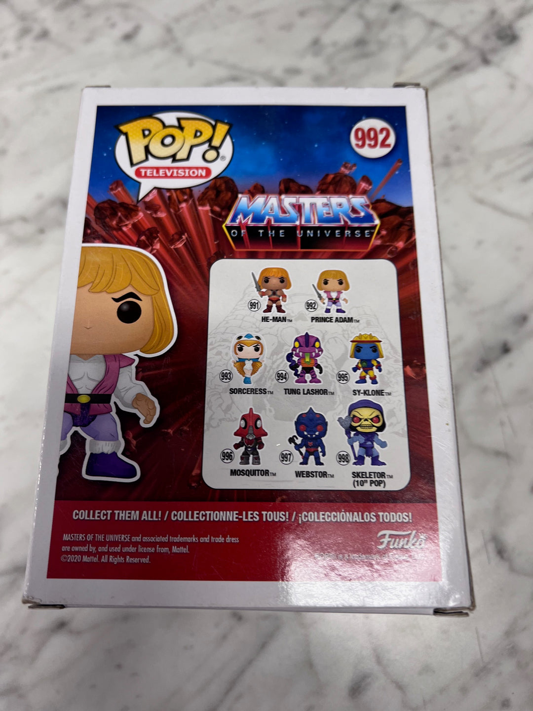 Funko Pop! Prince Adam #992 Masters of the Universe FP111525