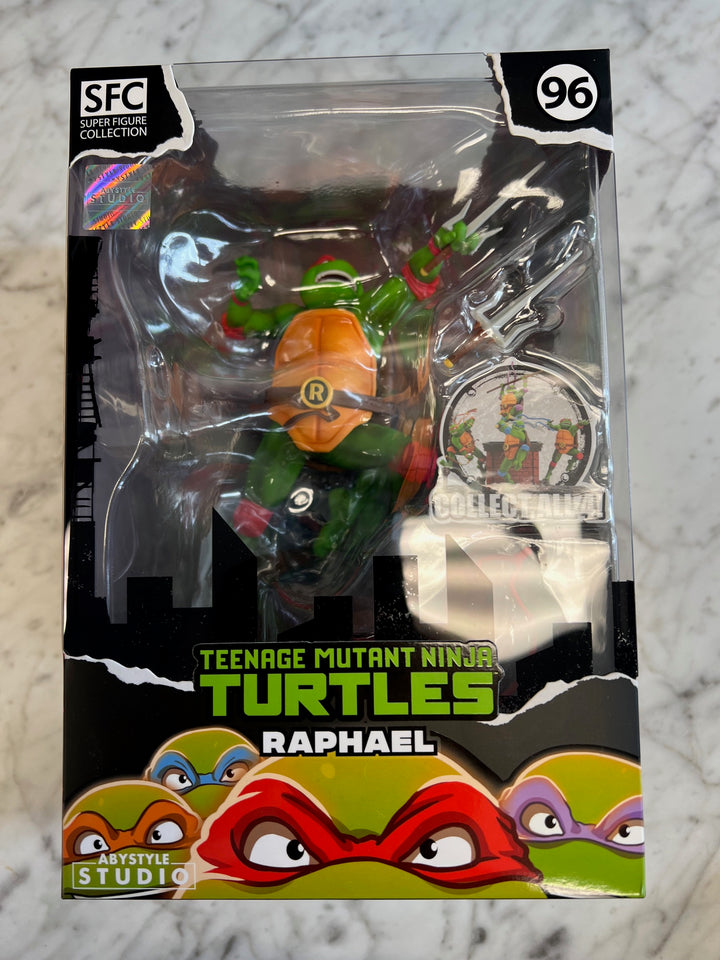 Abystyle Studio SFC Teenage Mutant Ninja Turtles Raphael 7.7" Figure New NT52325