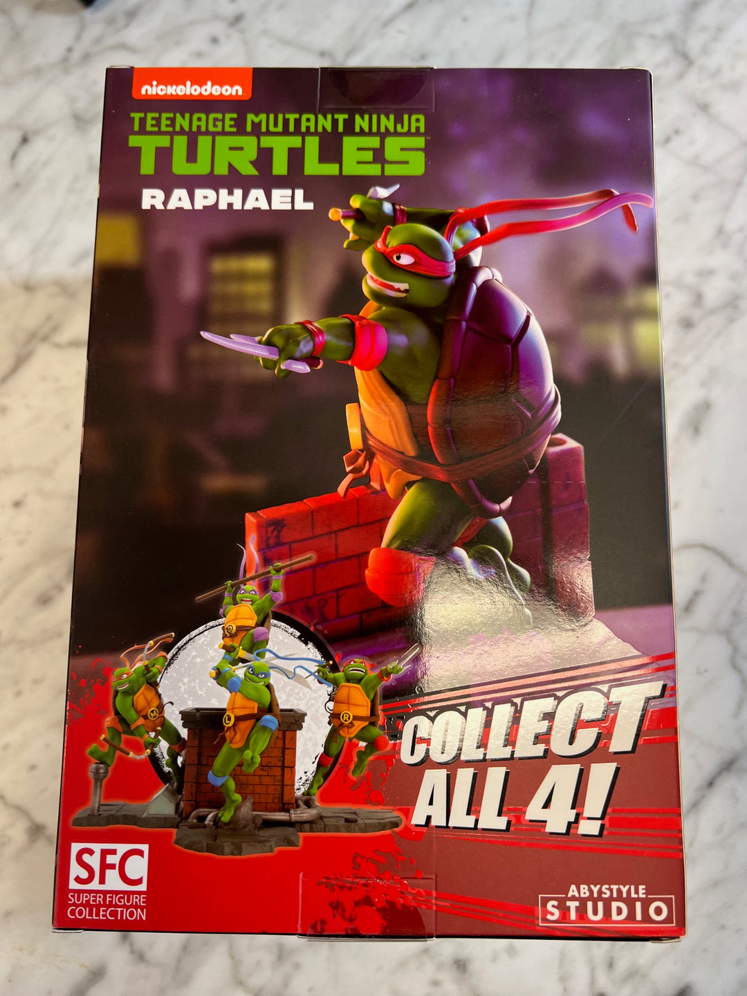 Abystyle Studio SFC Teenage Mutant Ninja Turtles Raphael 7.7" Figure New NT52325