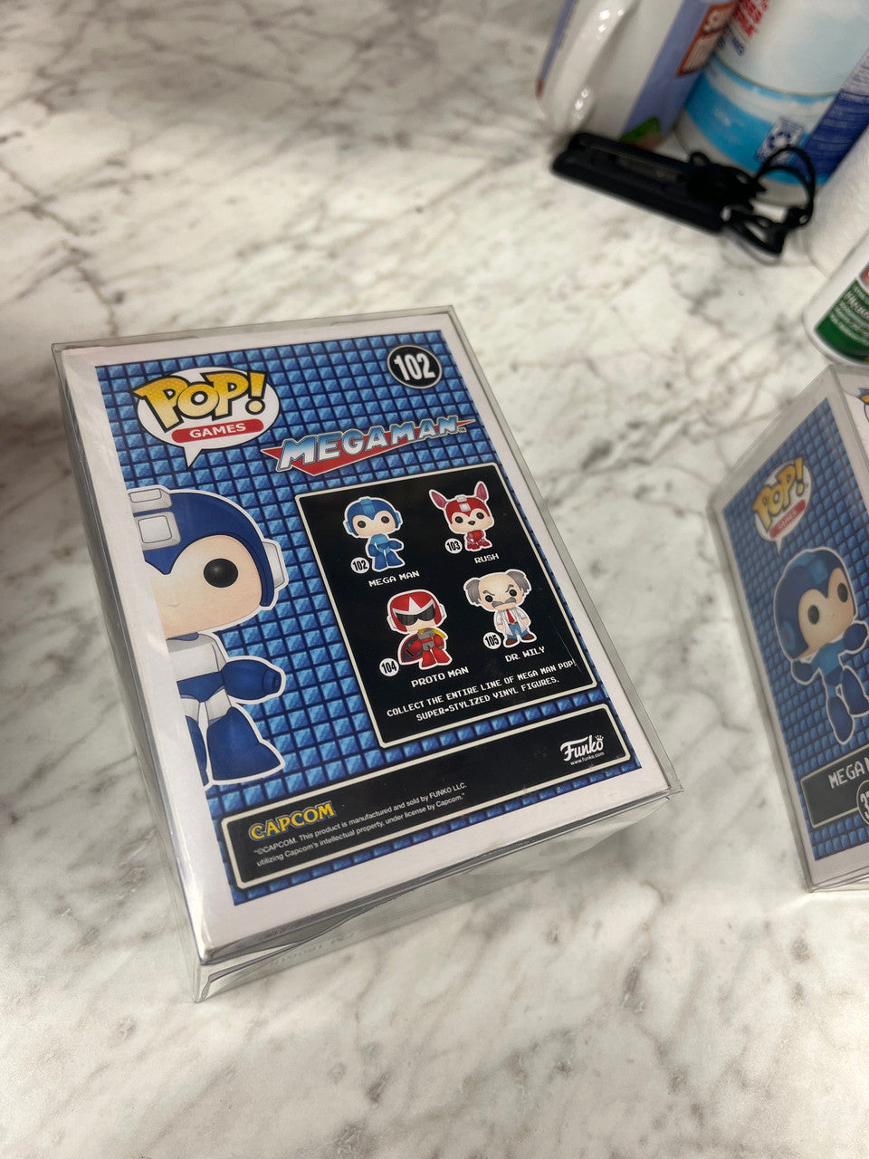 Funko Pop Games: Mega Man 102 Ice Slasher GameStop Exclusive