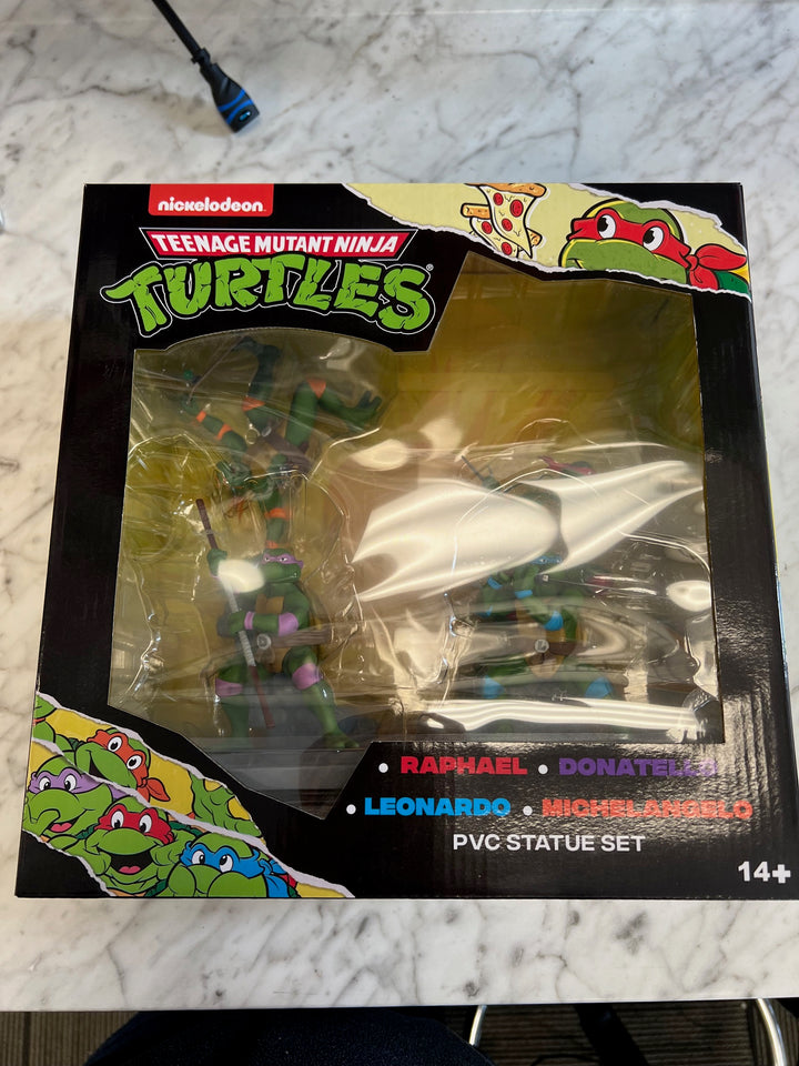 TMNT PVC Statue 4-Pack PCS Collectibles Ninja Turtles Cartoon NT52325