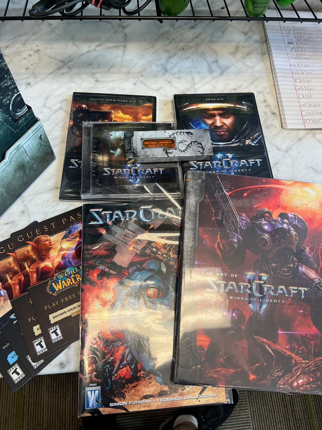 StarCraft II: Wings of Liberty Collector's Edition (Windows/Mac) - Game Used PU81325