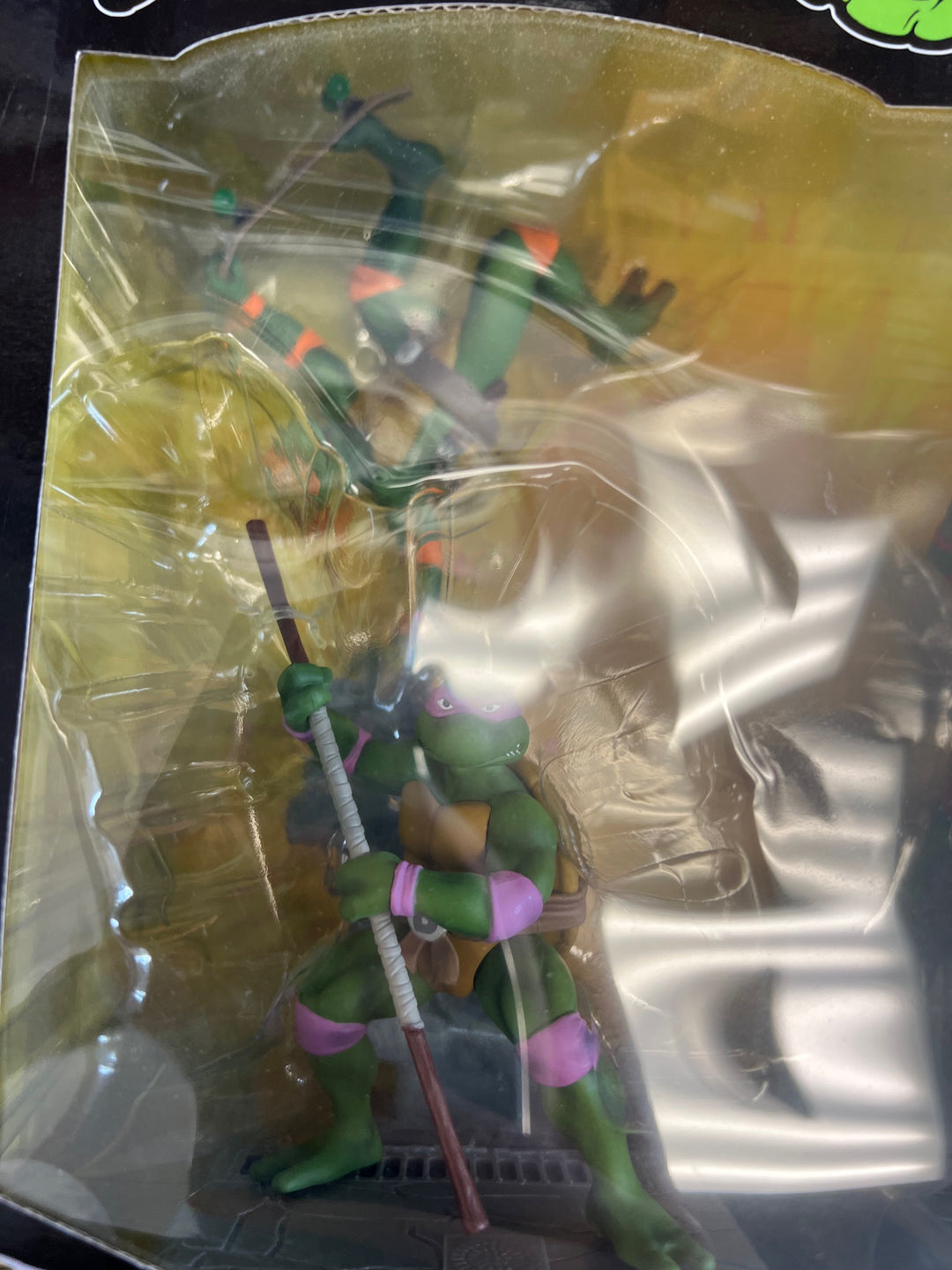 TMNT PVC Statue 4-Pack PCS Collectibles Ninja Turtles Cartoon NT52325