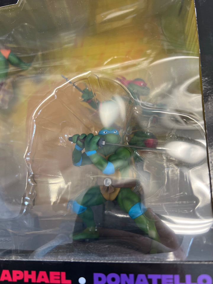 TMNT PVC Statue 4-Pack PCS Collectibles Ninja Turtles Cartoon NT52325