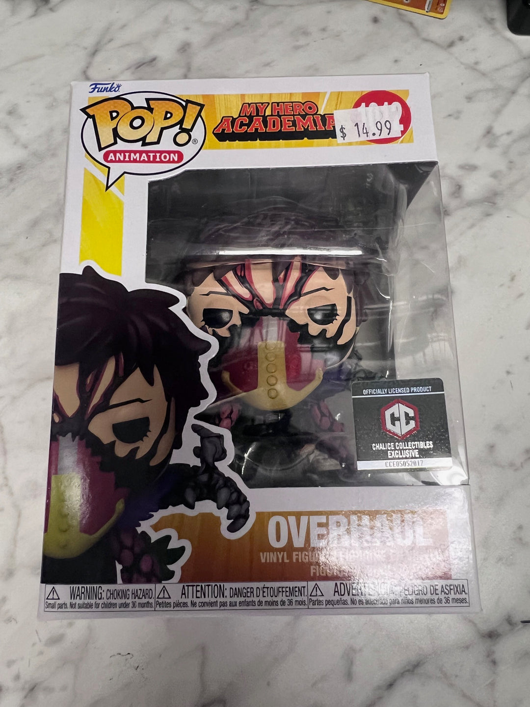 Funko Pop! Overhaul #1012 My Hero Academia Chalice Exclusive FP111525