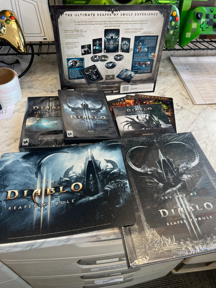 Diablo III 3 Reaper of Souls Collector's Edition 2014 Blizzard Most Sealed PU81325
