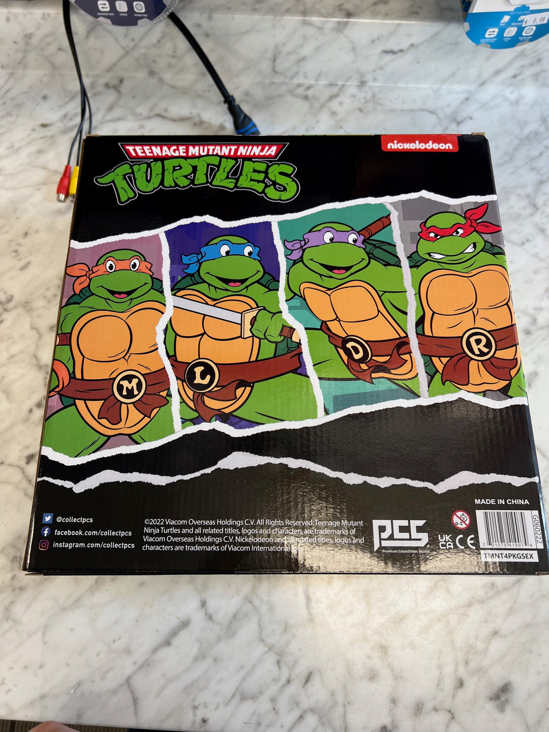 TMNT PVC Statue 4-Pack PCS Collectibles Ninja Turtles Cartoon NT52325