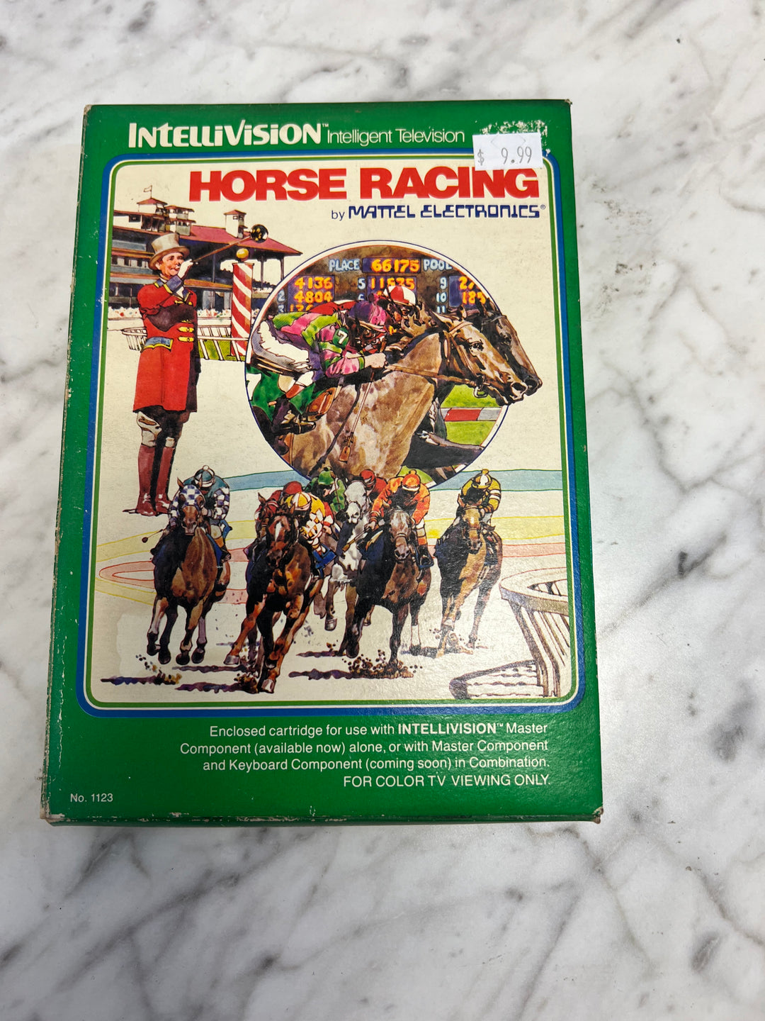 Horse Racing for Intellivision in Box with manual IN8624