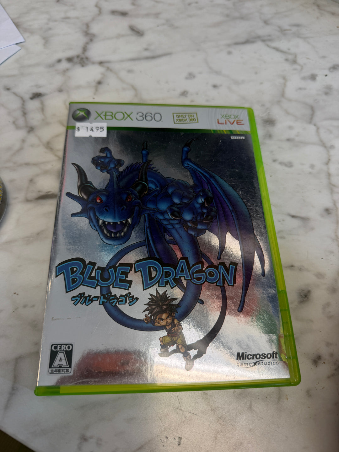 Blue Dragon Xbox 360 Japanese Import REGION LOCKED  IMP41126