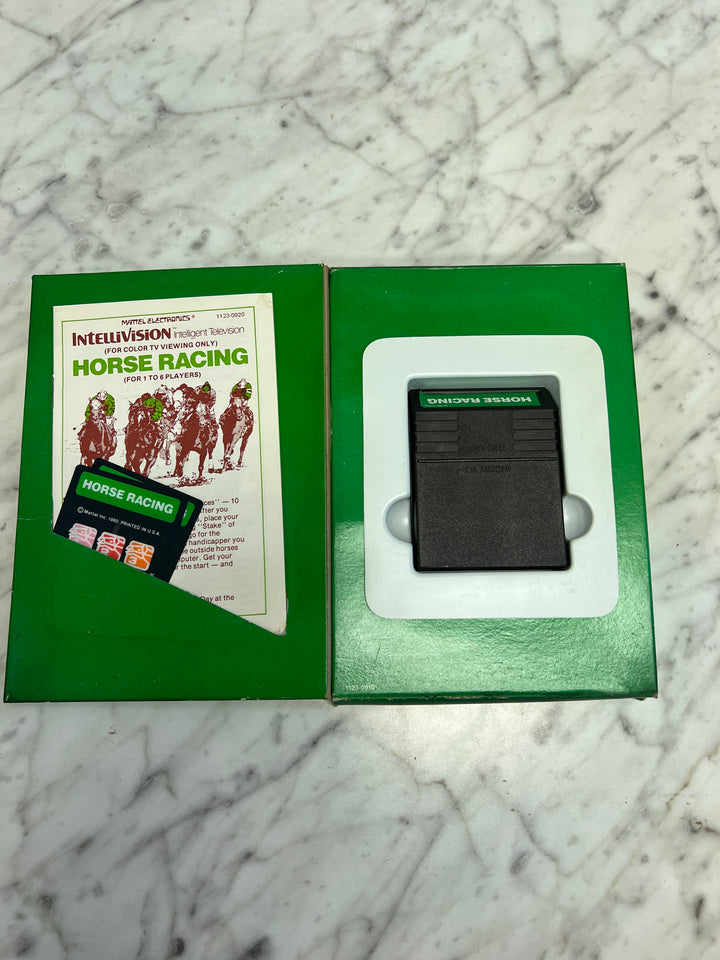 Horse Racing for Intellivision in Box with manual IN8624