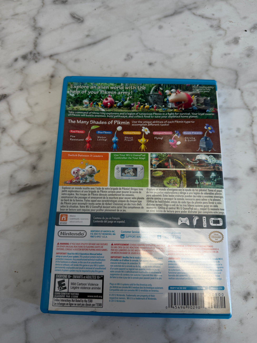 Pikmin 3 - Wii U CASE ONLY CO41126