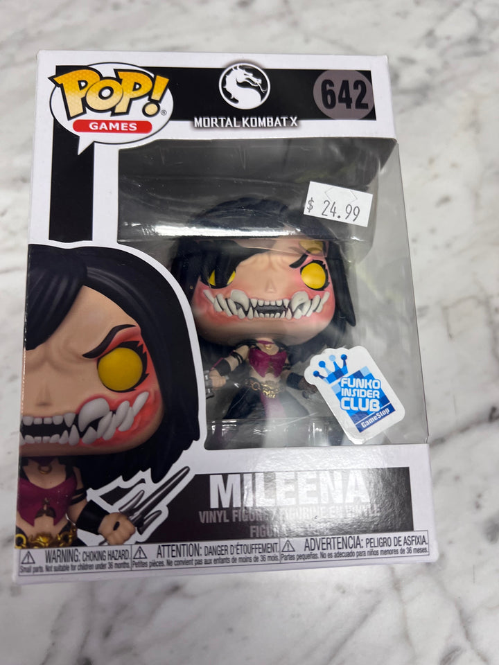 Funko Pop! Mileena #642 Funko Insider Club Mortal Kombat X FP111525