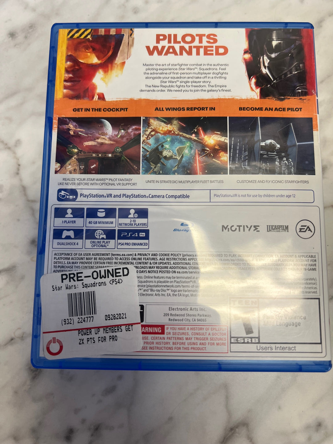 Star Wars: Squadrons - PS4 N21125