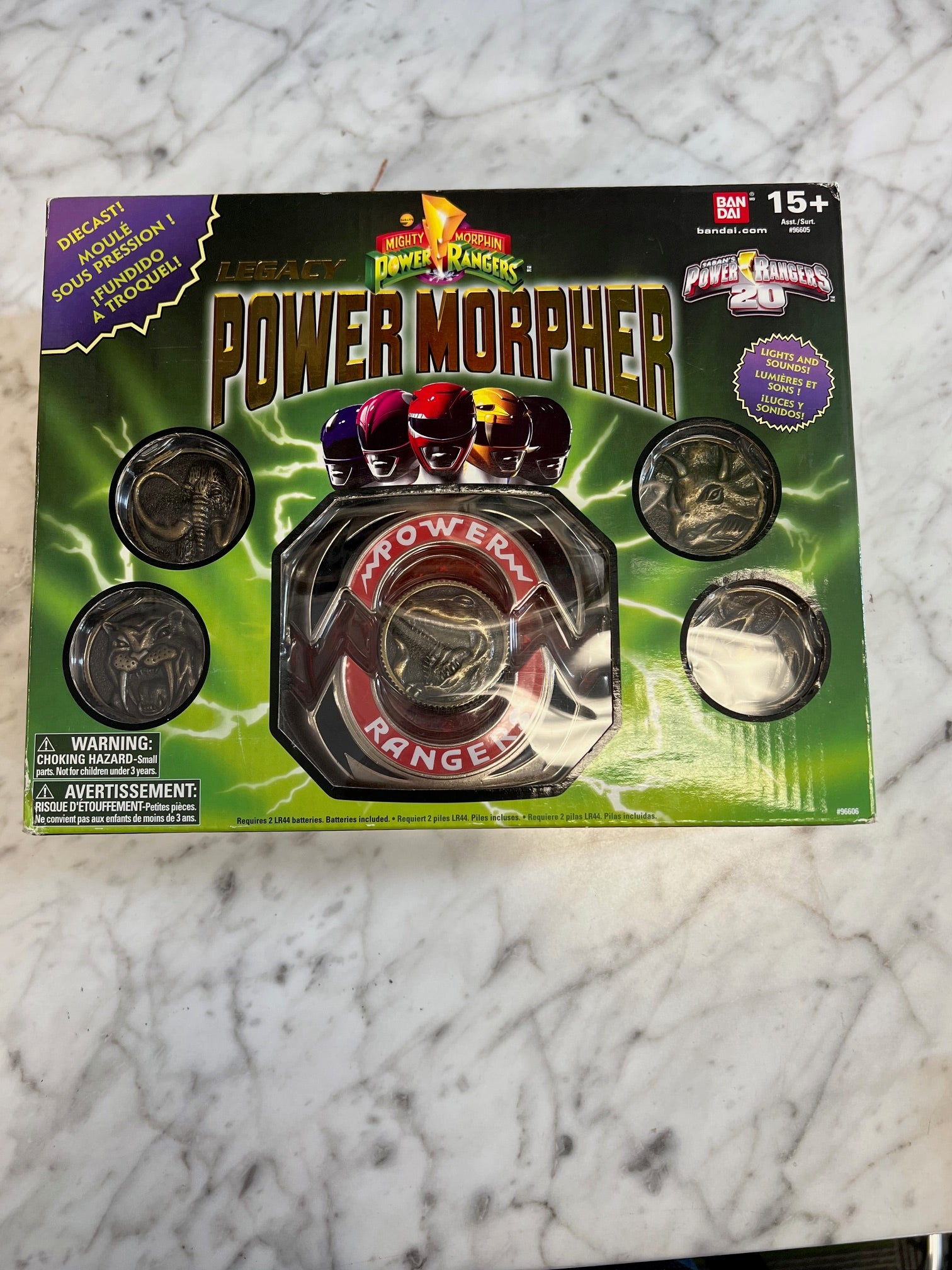 Power Rangers Mighty Morphin Legacy Power Morpher Diecast Coin Toy - 9 ...