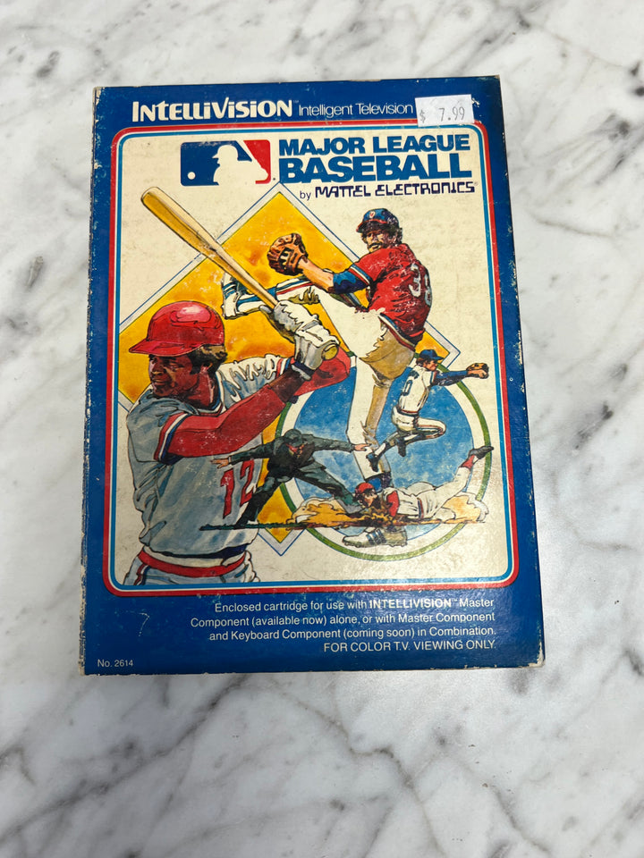 Major League Baseball for Intellivision in Box with manual IN8624