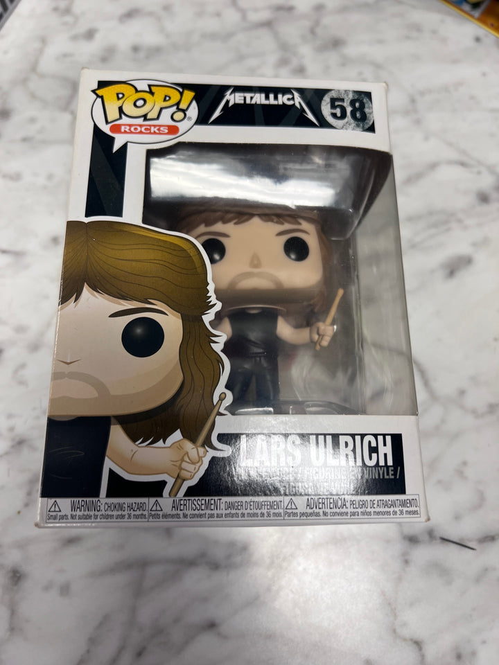 Funko Pop! Lars Ulrich #58 Metallica FP111525