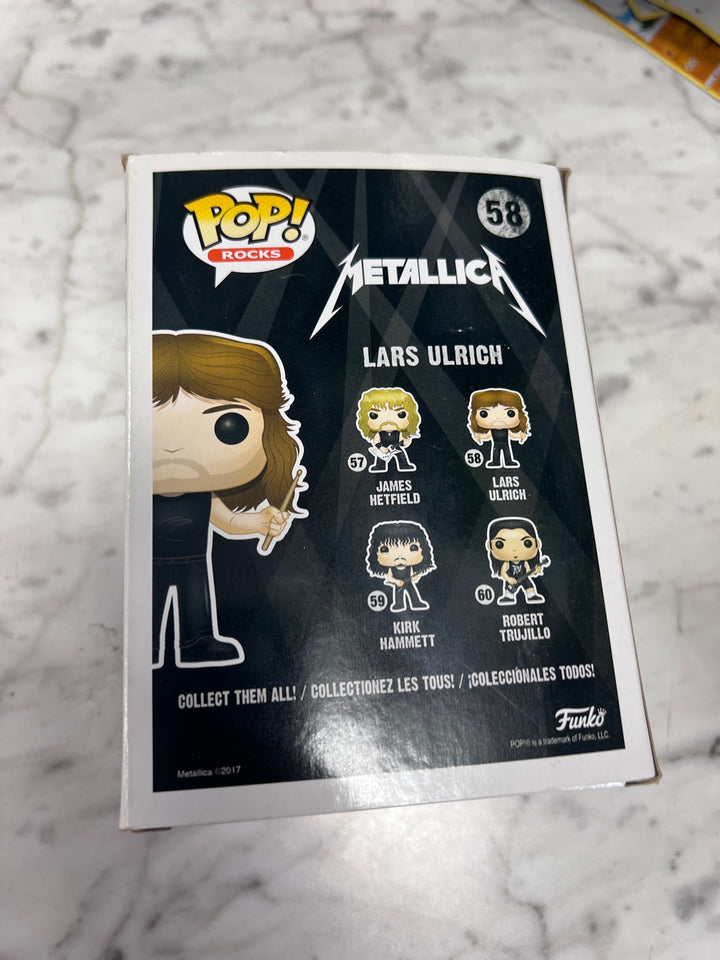 Funko Pop! Lars Ulrich #58 Metallica FP111525