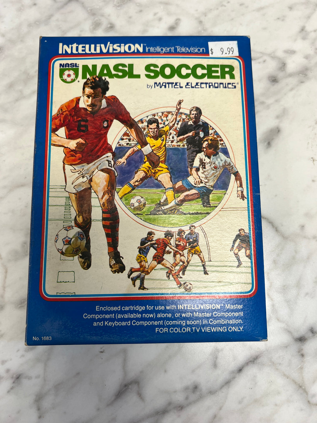 NASL Soccer for Intellivision in Box with manual IN8624