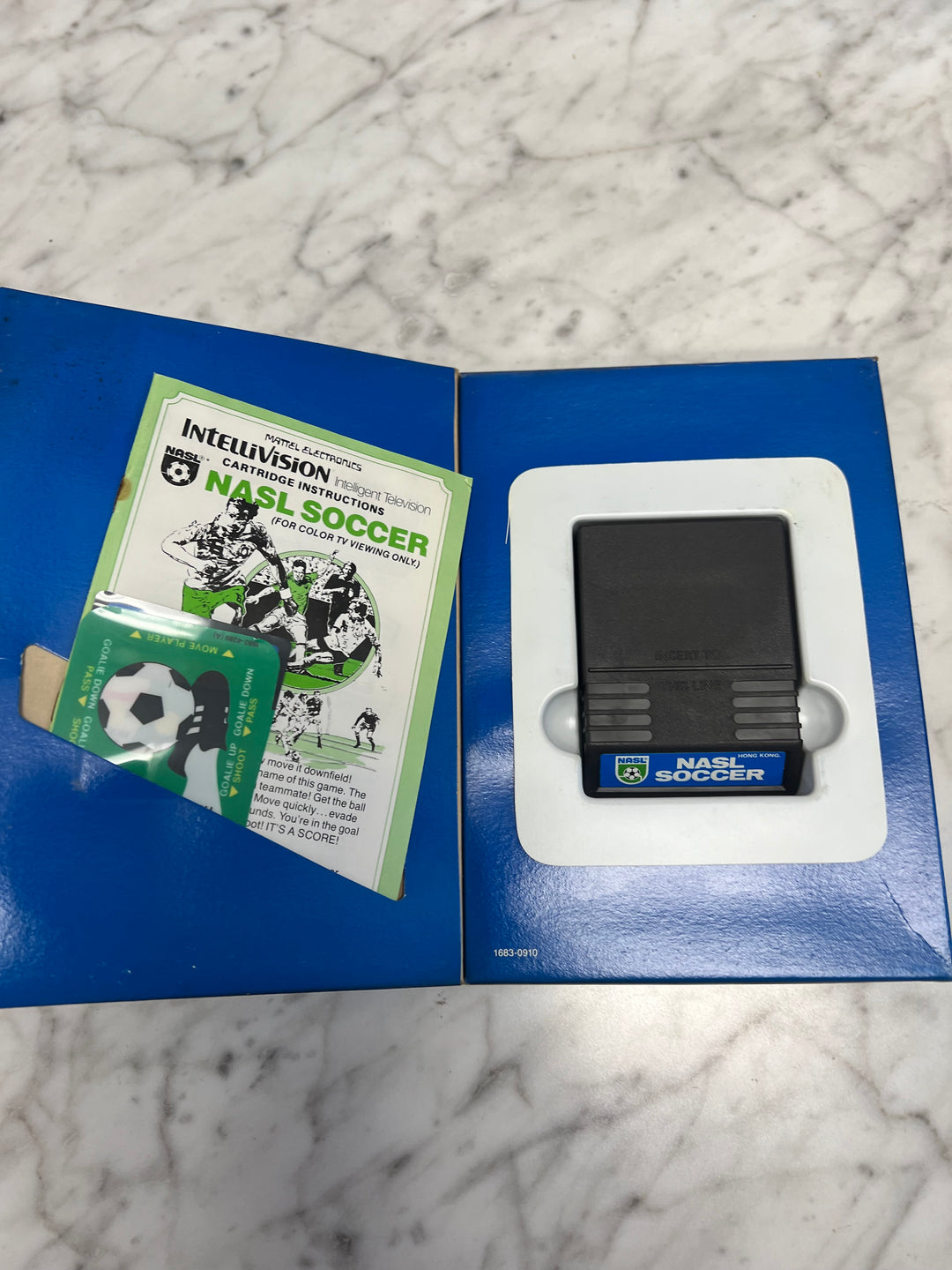 NASL Soccer for Intellivision in Box with manual IN8624