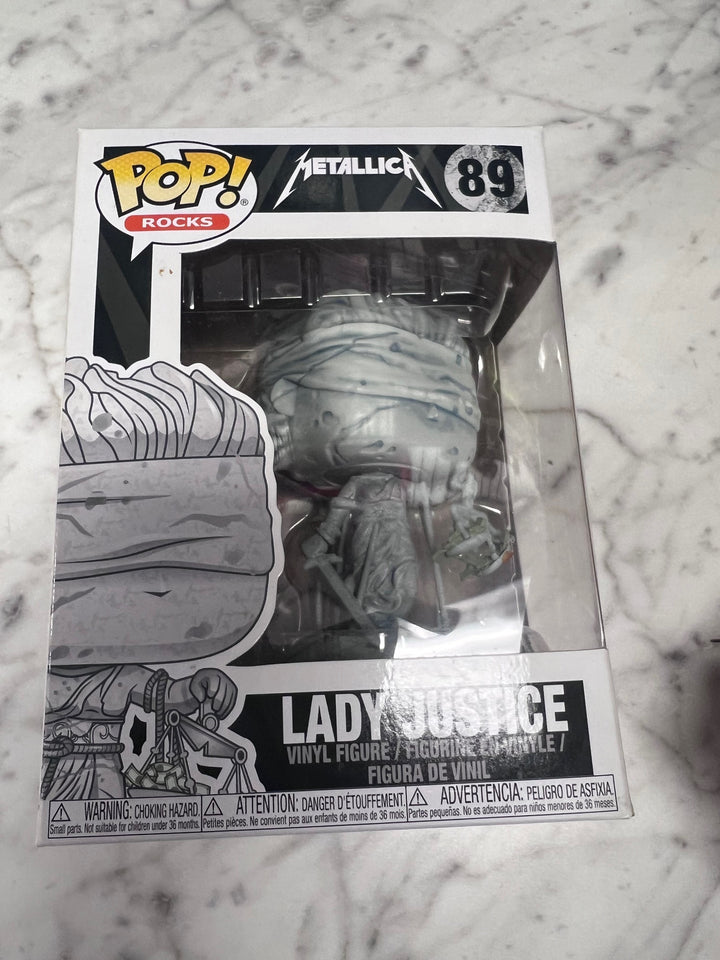 Funko Pop! Rocks Lady Justice #89 Metallica FP111525