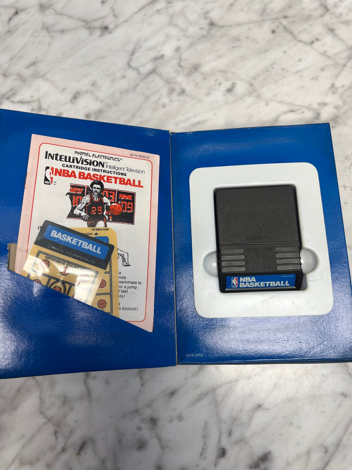 NBA Basketball for Intellivision in Box with manual IN8624