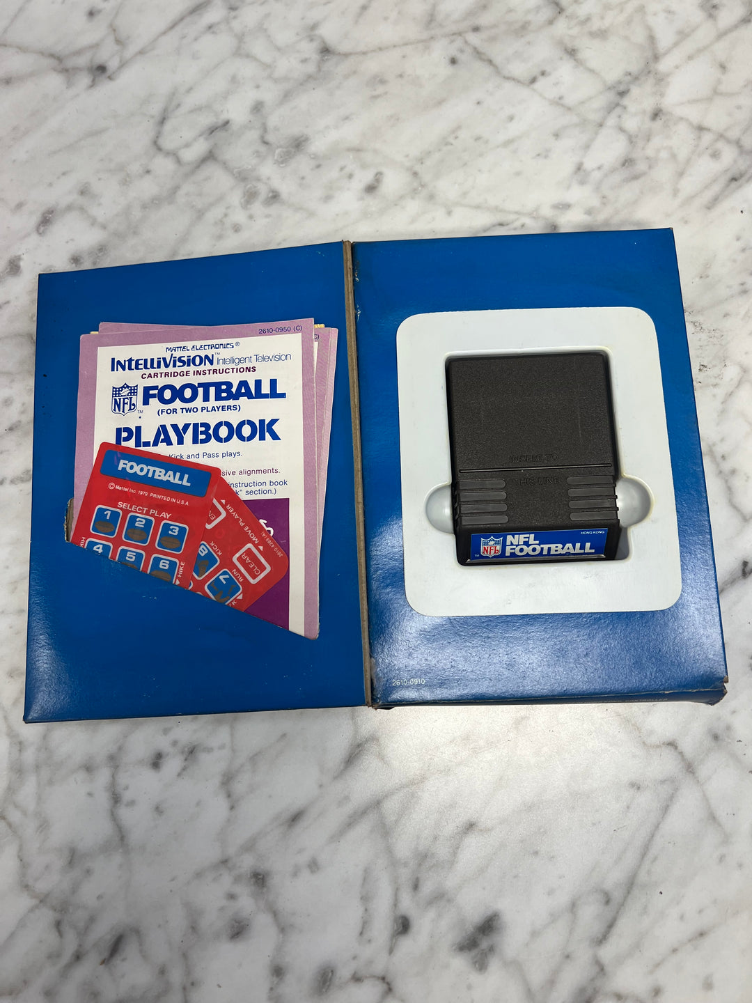 NFL Football for Intellivision in Box with manual IN8624