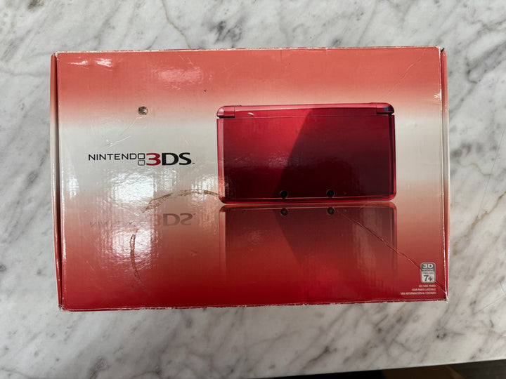 Nintendo 3DS (Flame Red) BOX ONLY - CO102926