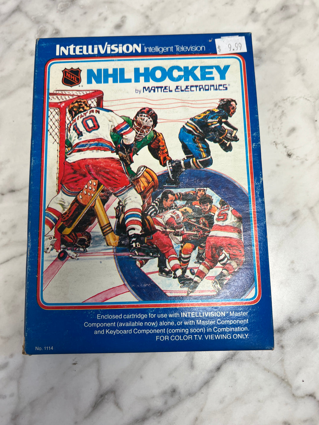 NHL Hockey for Intellivision in Box with manual IN8624
