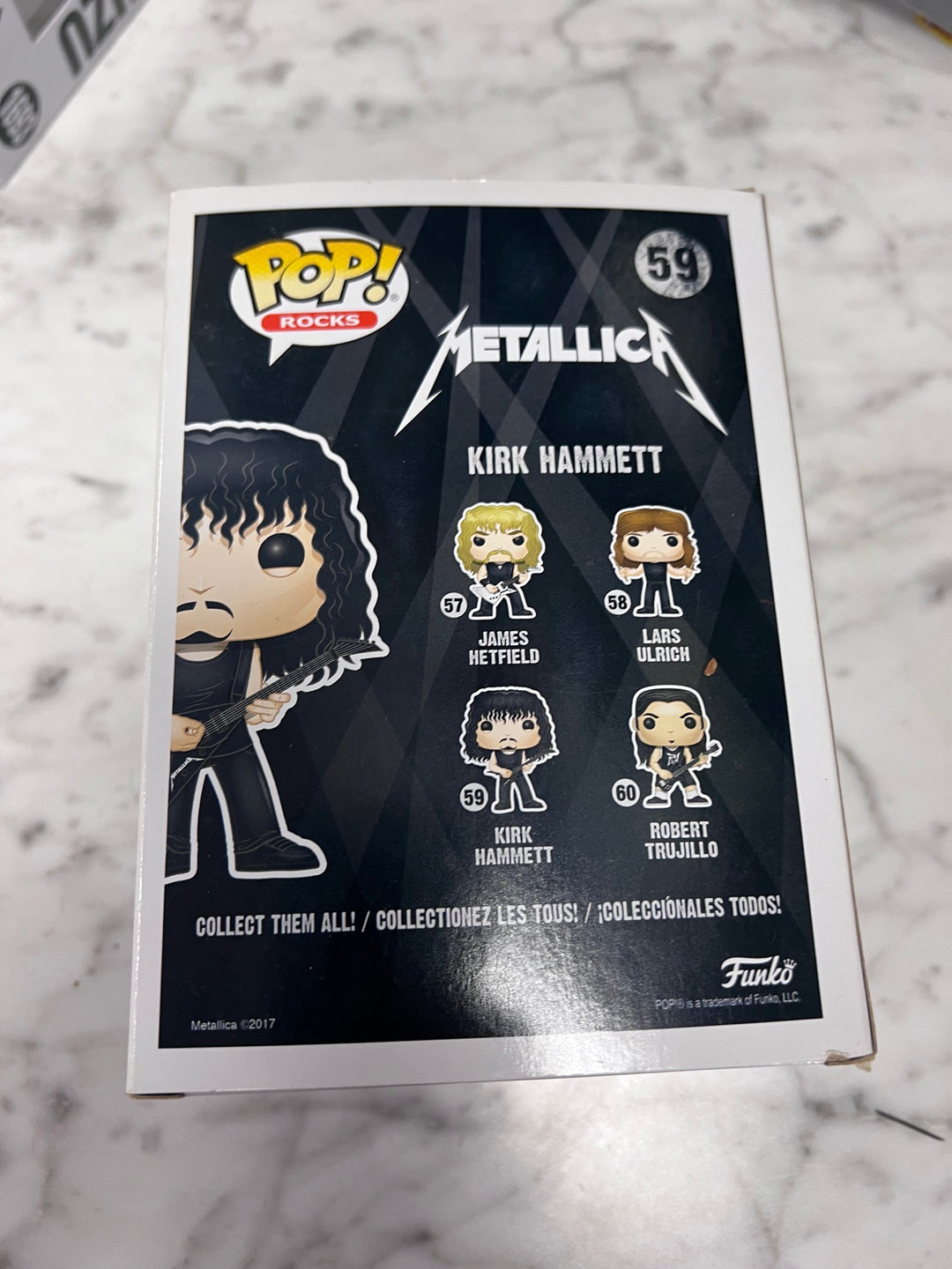 Funko Pop! Rocks Kirk Hammett #59 Metallica FP111525