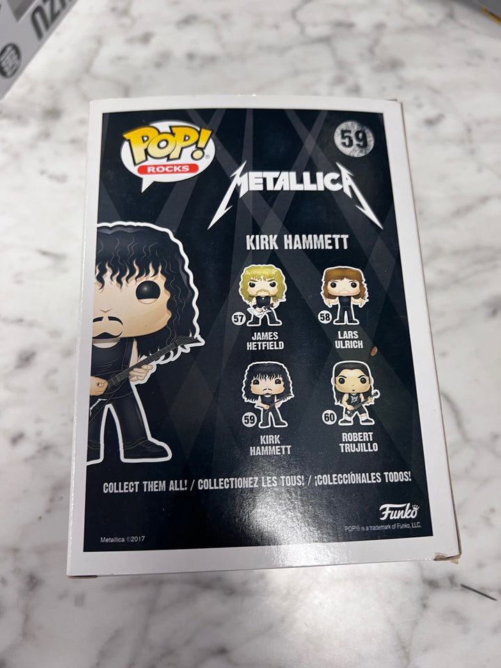 Funko Pop! Rocks Kirk Hammett #59 Metallica FP111525