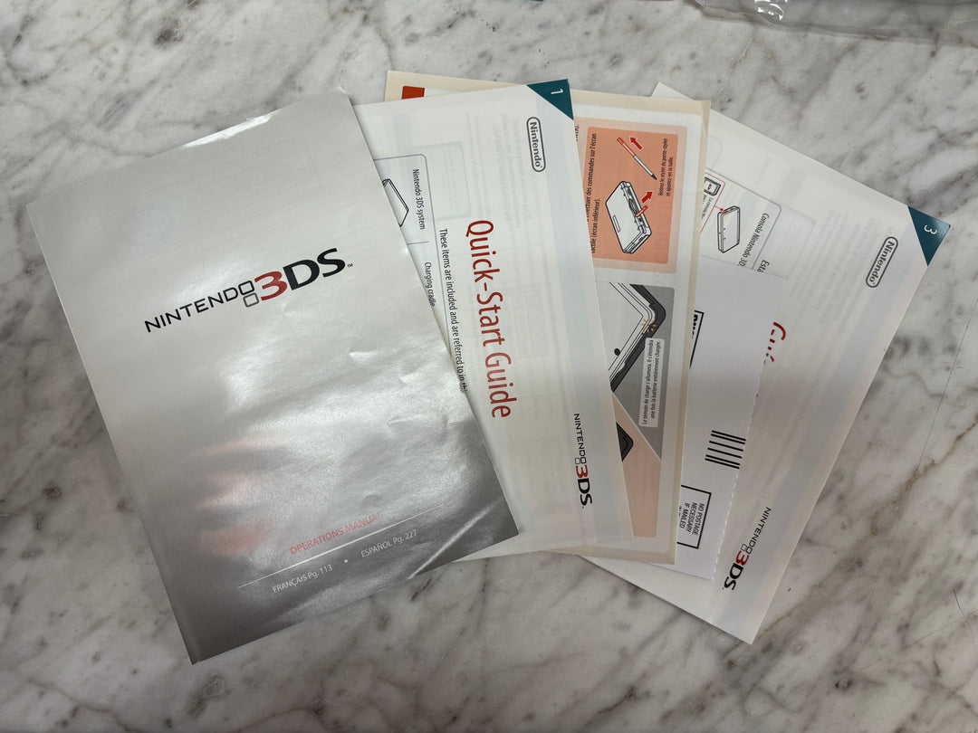 Nintendo 3DS (Flame Red) BOX ONLY - CO102926