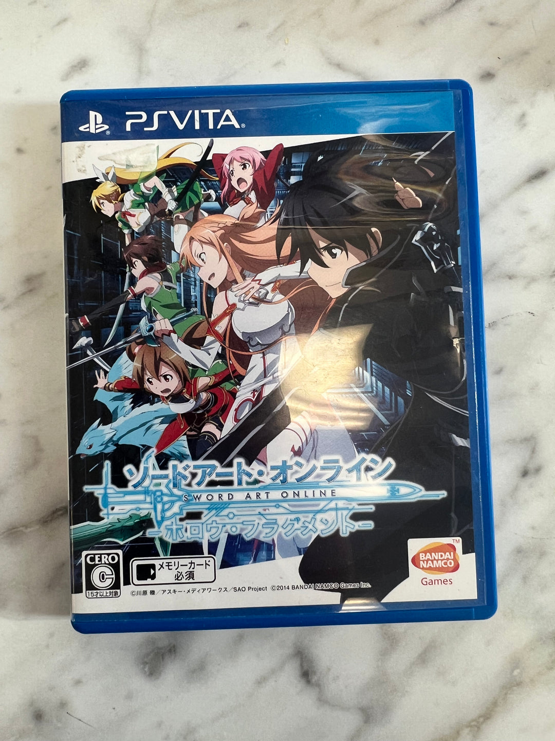 Sword Art Online Hollow Fragment Used PS Vita JAPANESE VERSION     I101724