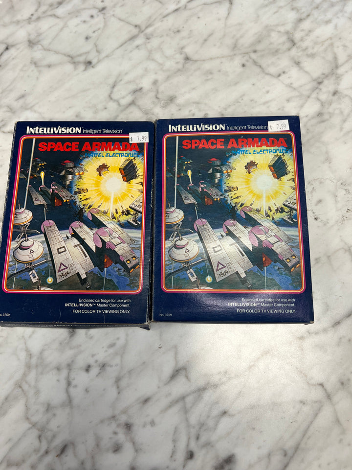 Space Armada for Intellivision in Box with manual IN8624